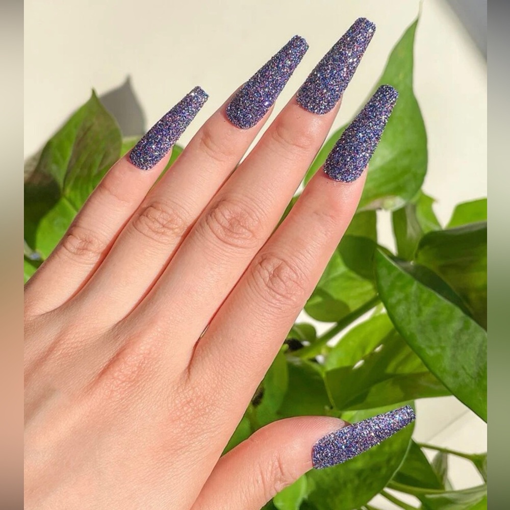 Coffin/Ballerina Shaped Press-On Nails